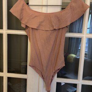 Kendall & Kylie Pink Bodysuit - size M